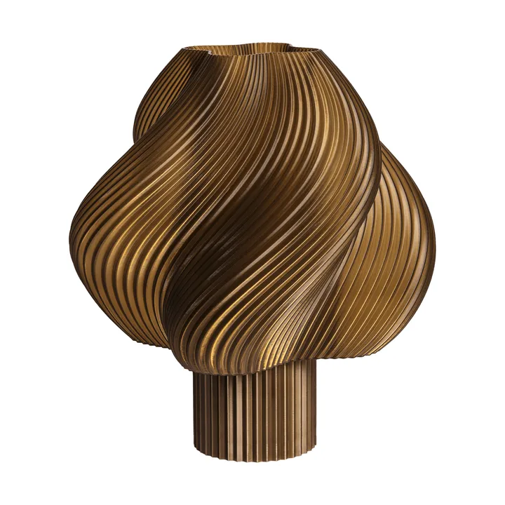 Soft Serve portable table lamp - Caramel, 23 cm - Crème Atelier
