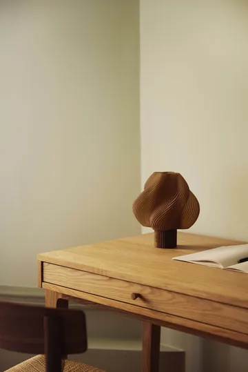 Soft Serve portable table lamp - Caramel, 23 cm - Crème Atelier