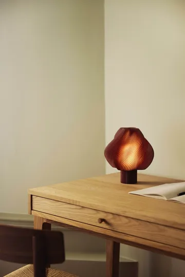 Soft Serve portable table lamp - Cherry, 23 cm - Crème Atelier