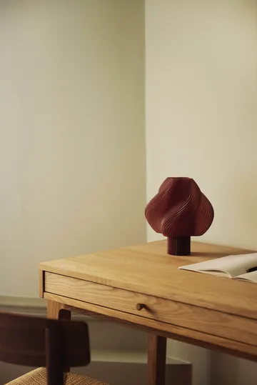 Soft Serve portable table lamp - Cherry, 23 cm - Crème Atelier