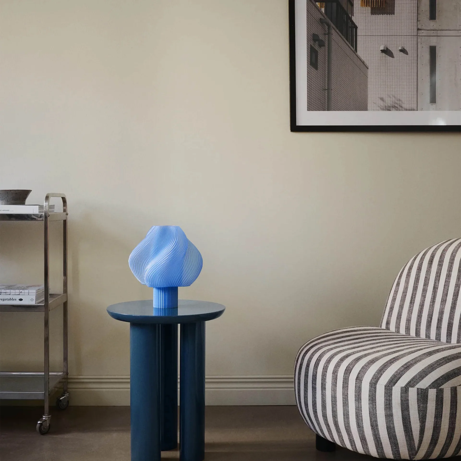 Soft Serve table lamp, Blueberry sorbet, Regular, 26 cm Crème Atelier