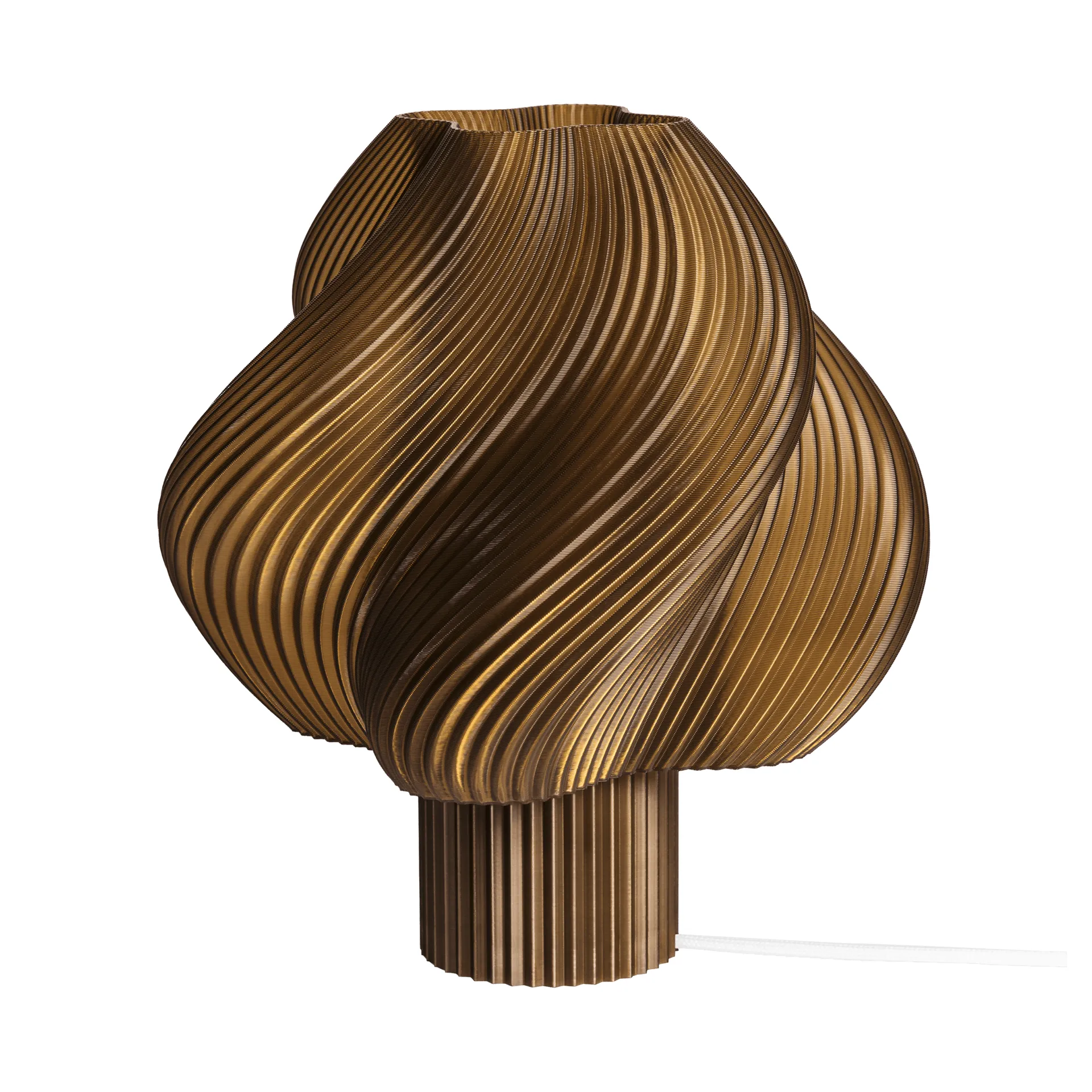 Soft Serve table lamp, Caramel, Grande, 34 cm Crème Atelier