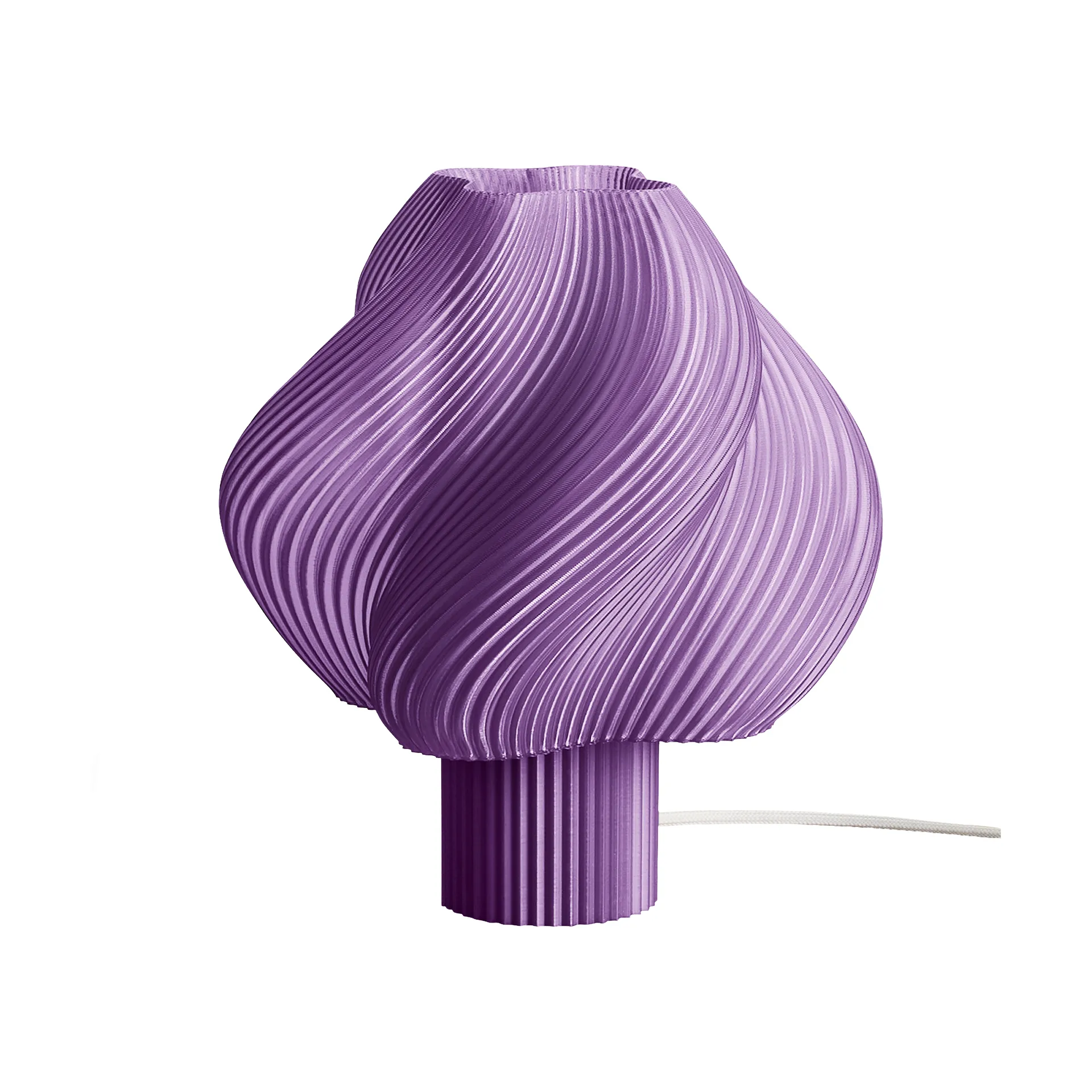Soft Serve table lamp, Lavender sorbet, Grande, 34 cm Crème Atelier