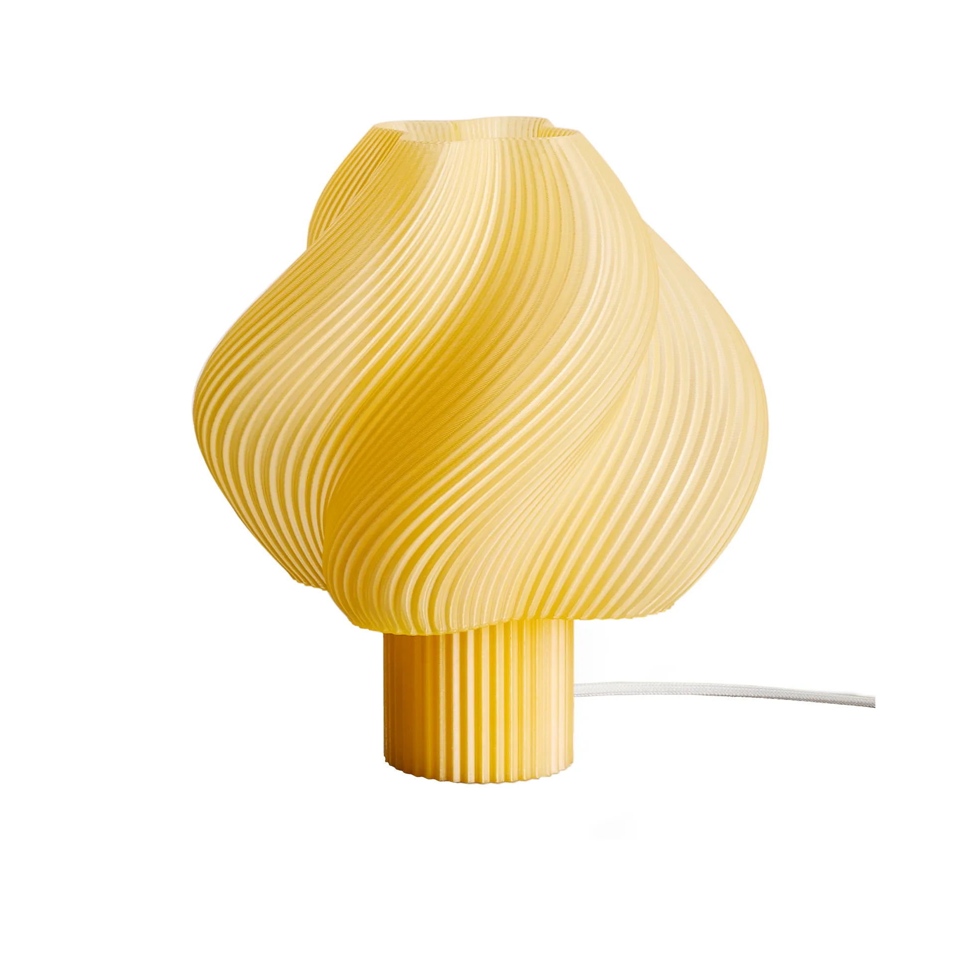Soft Serve table lamp, Limoncello sorbet, Grande, 34 cm Crème Atelier