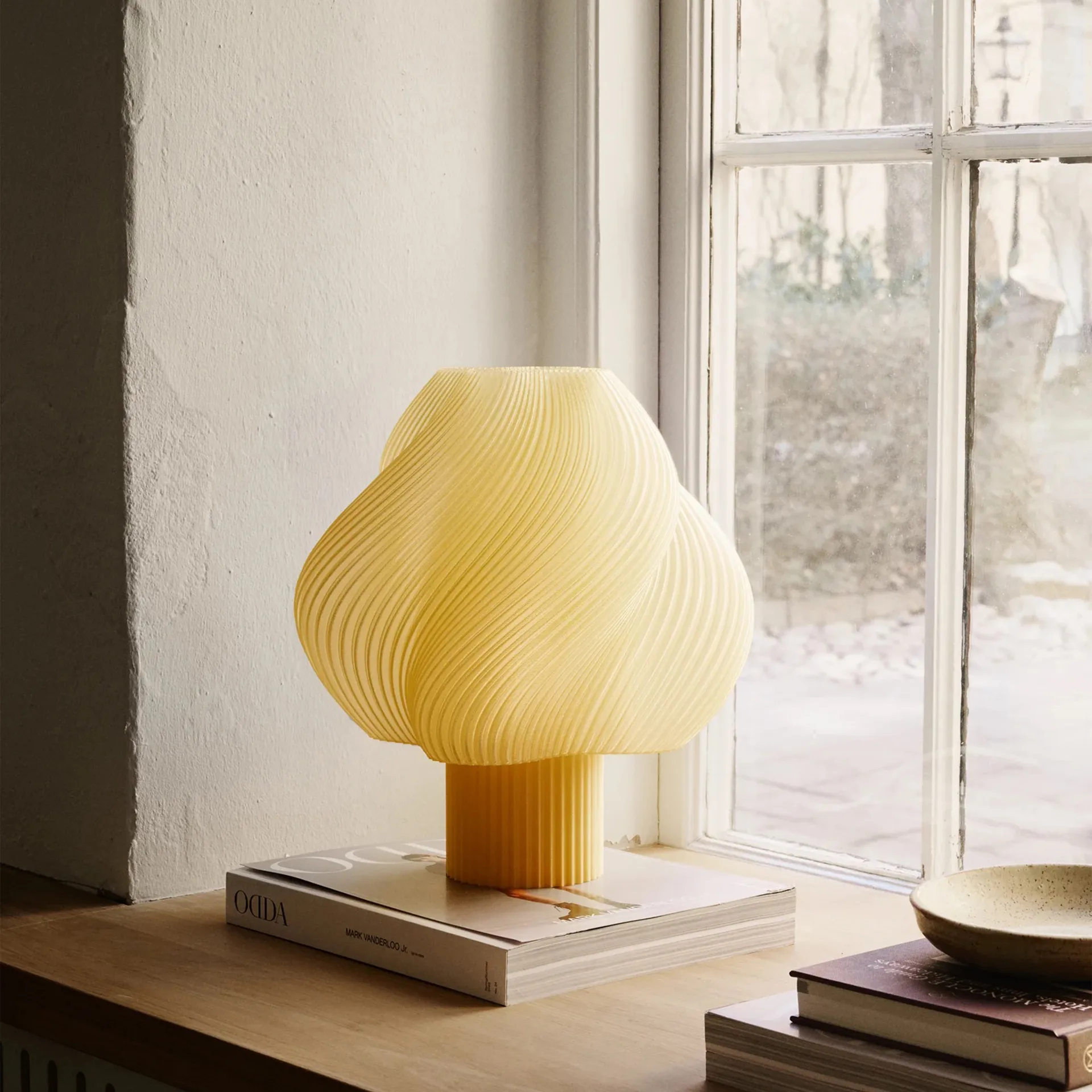 Soft Serve table lamp, Limoncello sorbet, Grande, 34 cm Crème Atelier