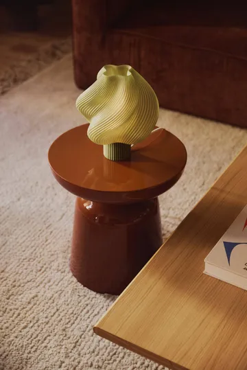 Soft Serve table lamp - Olive, Regular, 26 cm - Crème Atelier