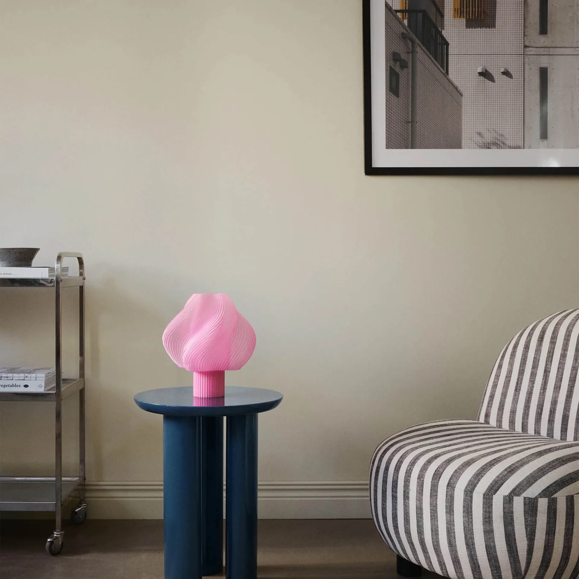 Soft Serve table lamp, Rose sorbet, Regular, 26 cm Crème Atelier