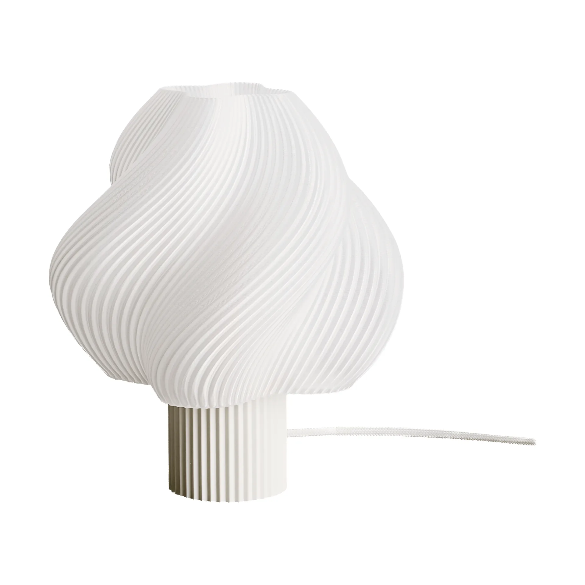 Soft Serve table lamp, Vanilla bean, Regular, 26 cm Crème Atelier