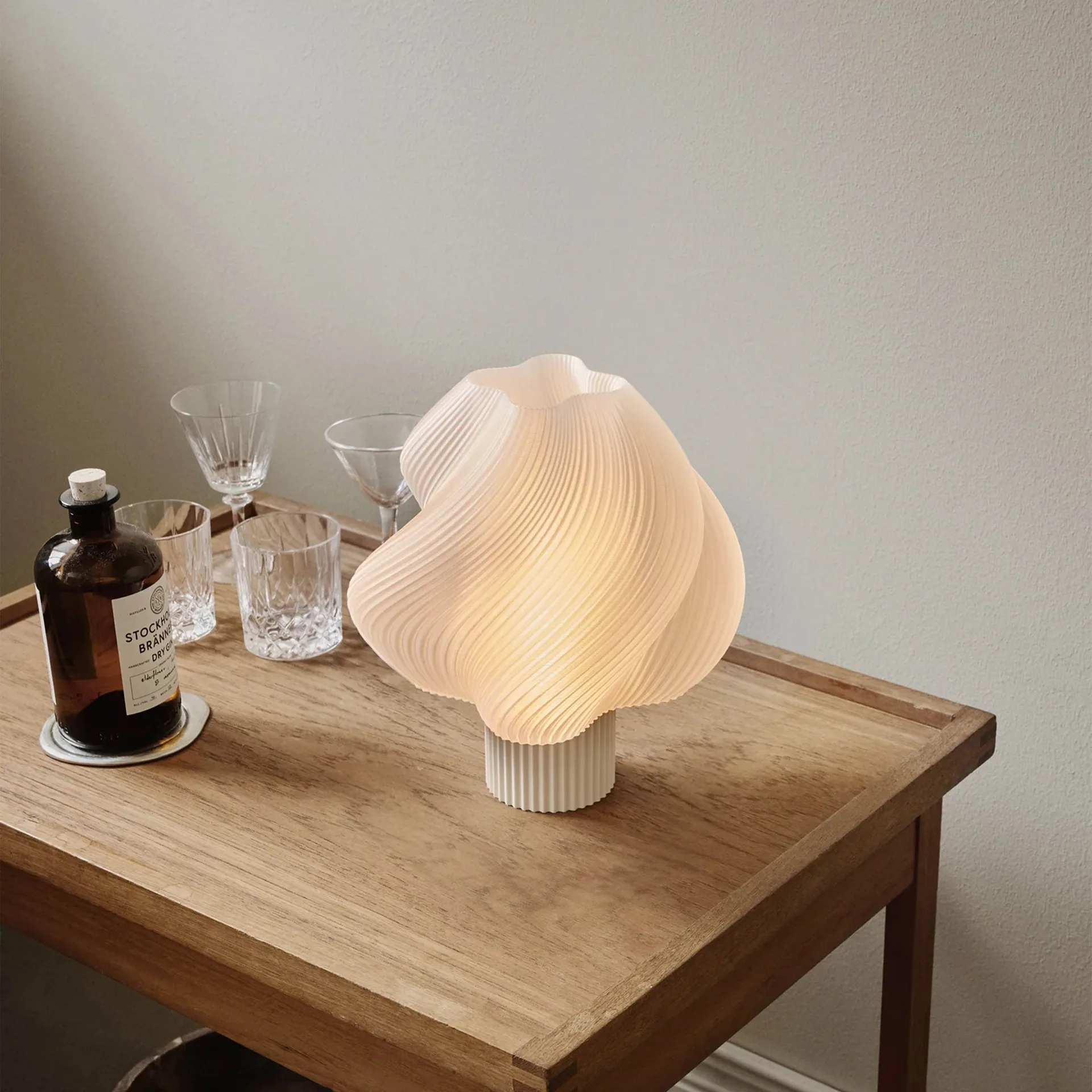 Soft Serve table lamp, Vanilla bean, Regular, 26 cm Crème Atelier