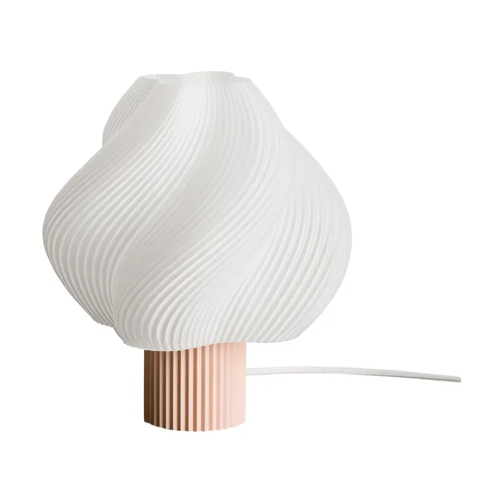 Soft Serve table lamp - Wild strawberry, Regular, 26 cm - Crème Atelier