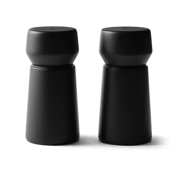 Amsterdam salt and pepper mill set - Black, FSC beech, 2 parts - Crushgrind