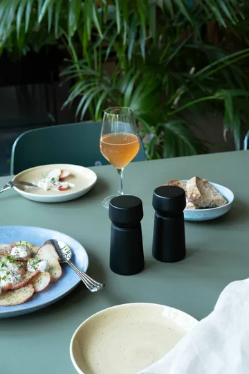 Amsterdam salt and pepper mill set - Black, FSC beech, 2 parts - Crushgrind