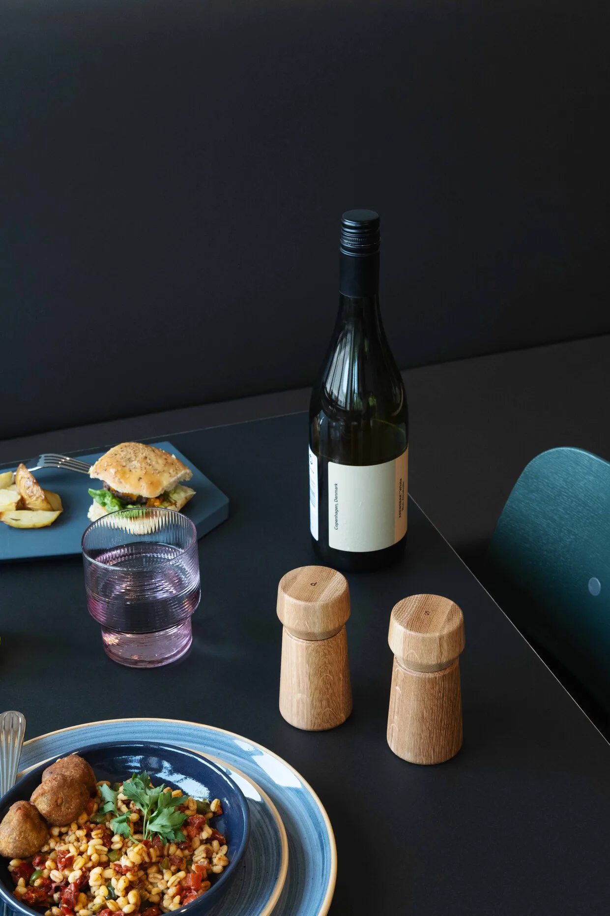 Amsterdam salt and pepper mill set, Natural, FSC oak, 2-piece set Crushgrind