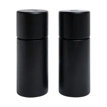 Bergen pepper mill - Black, 12 cm - Crushgrind