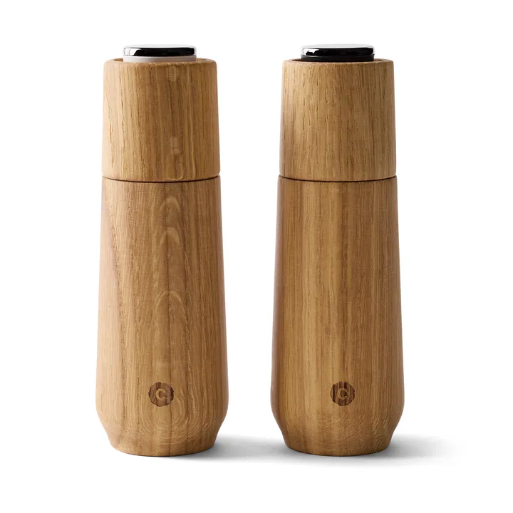 Champagne salt and pepper mill set - Natural, 2-piece - Crushgrind