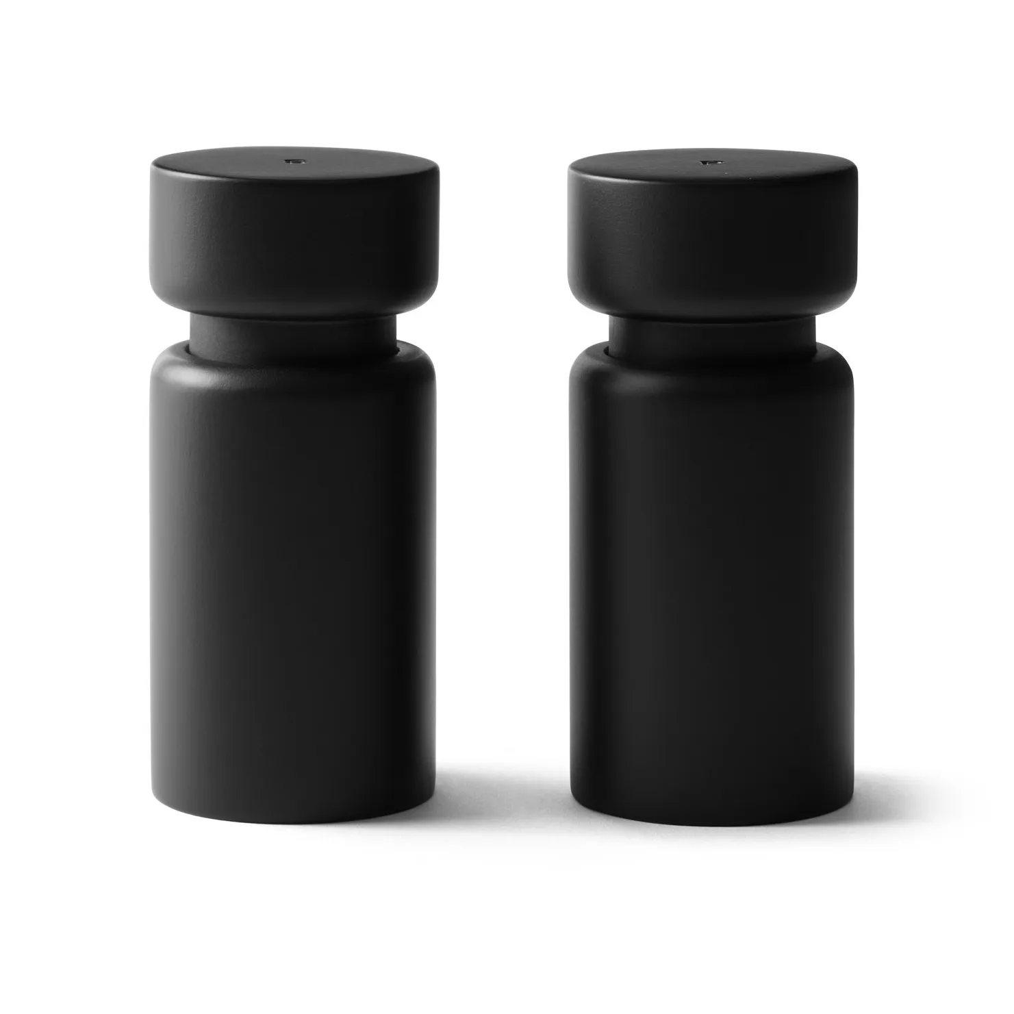 Helsinki salt and pepper mill set, Black, mini, 2-piece Crushgrind