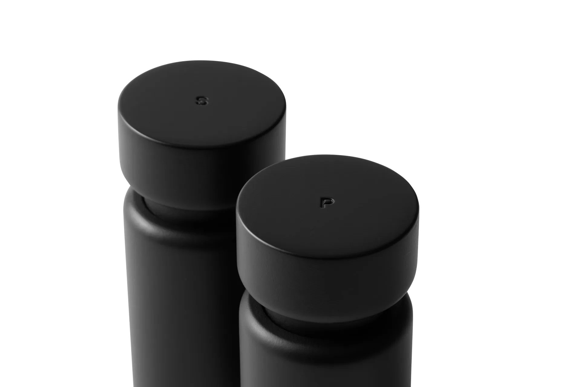 Helsinki salt and pepper mill set, Black, mini, 2-piece Crushgrind