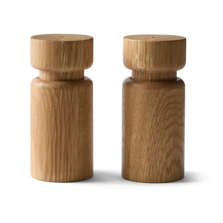 Helsinki salt and pepper mill set - Oak, mini, 2 pieces - Crushgrind