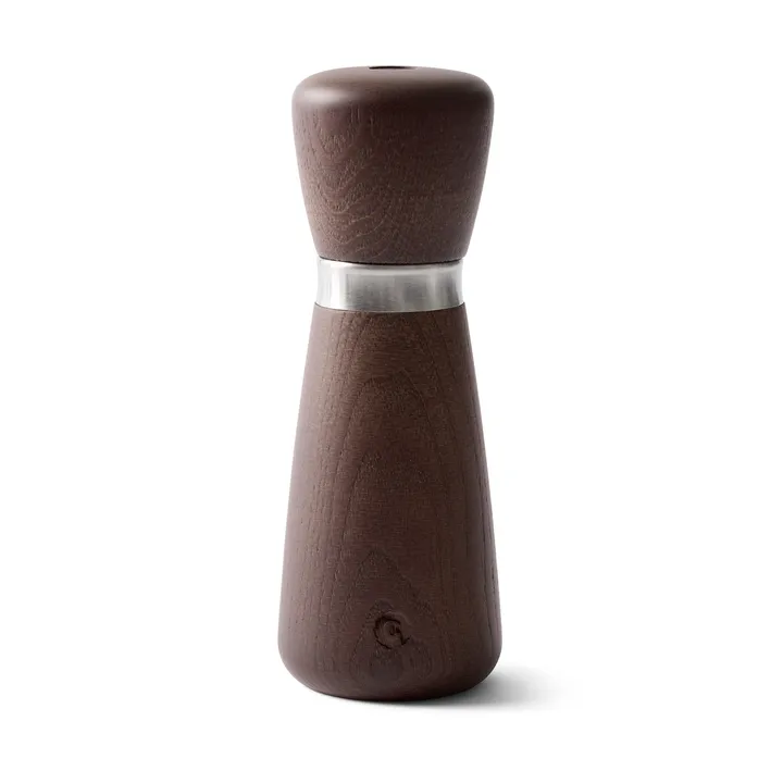 Kyoto spice grinder - Brown glaze, FSC ash, 17 cm - Crushgrind