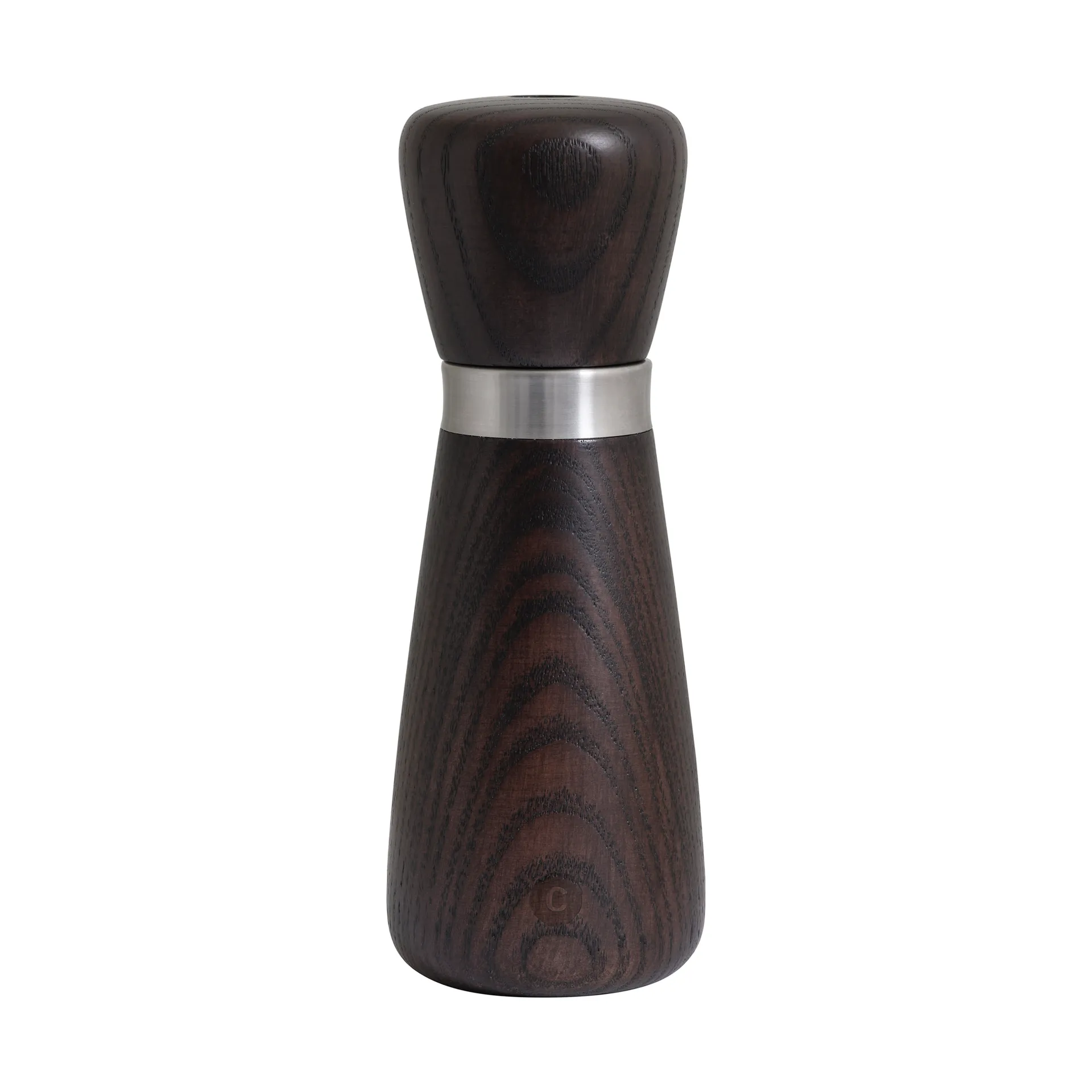 Kyoto spice grinder, Brown glaze, FSC ash, 17 cm Crushgrind