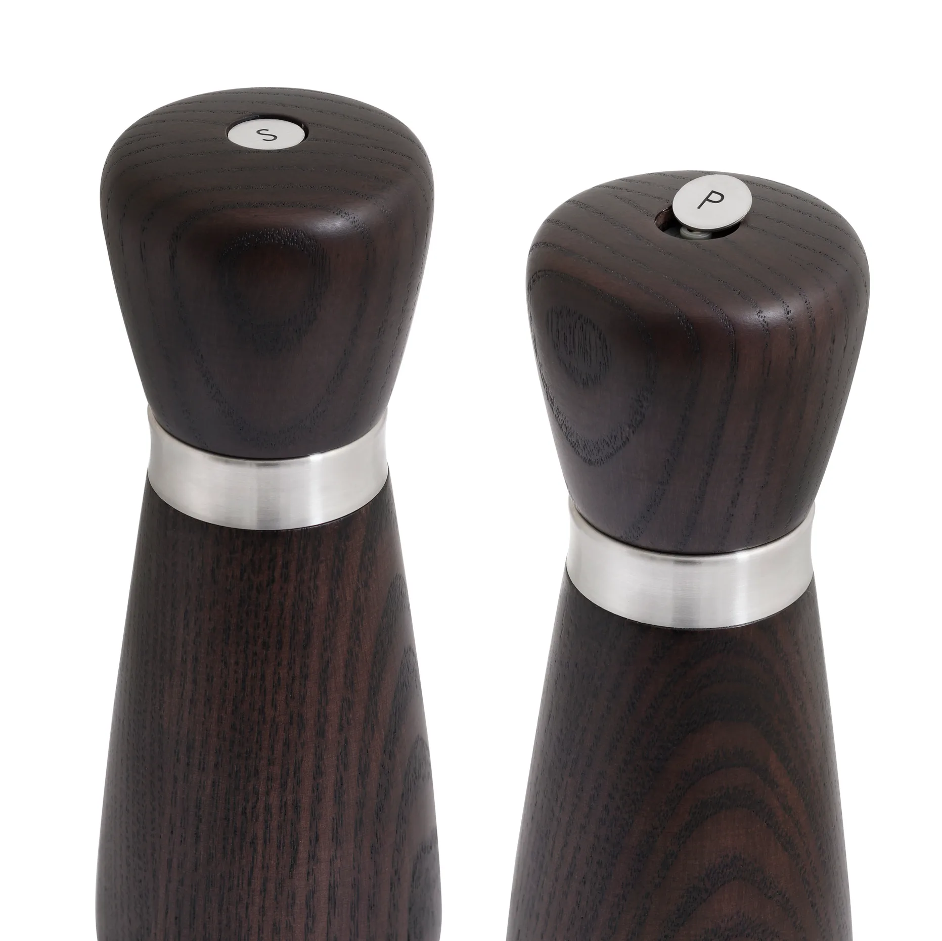 Kyoto spice grinder, Brown glaze, FSC ash, 17 cm Crushgrind