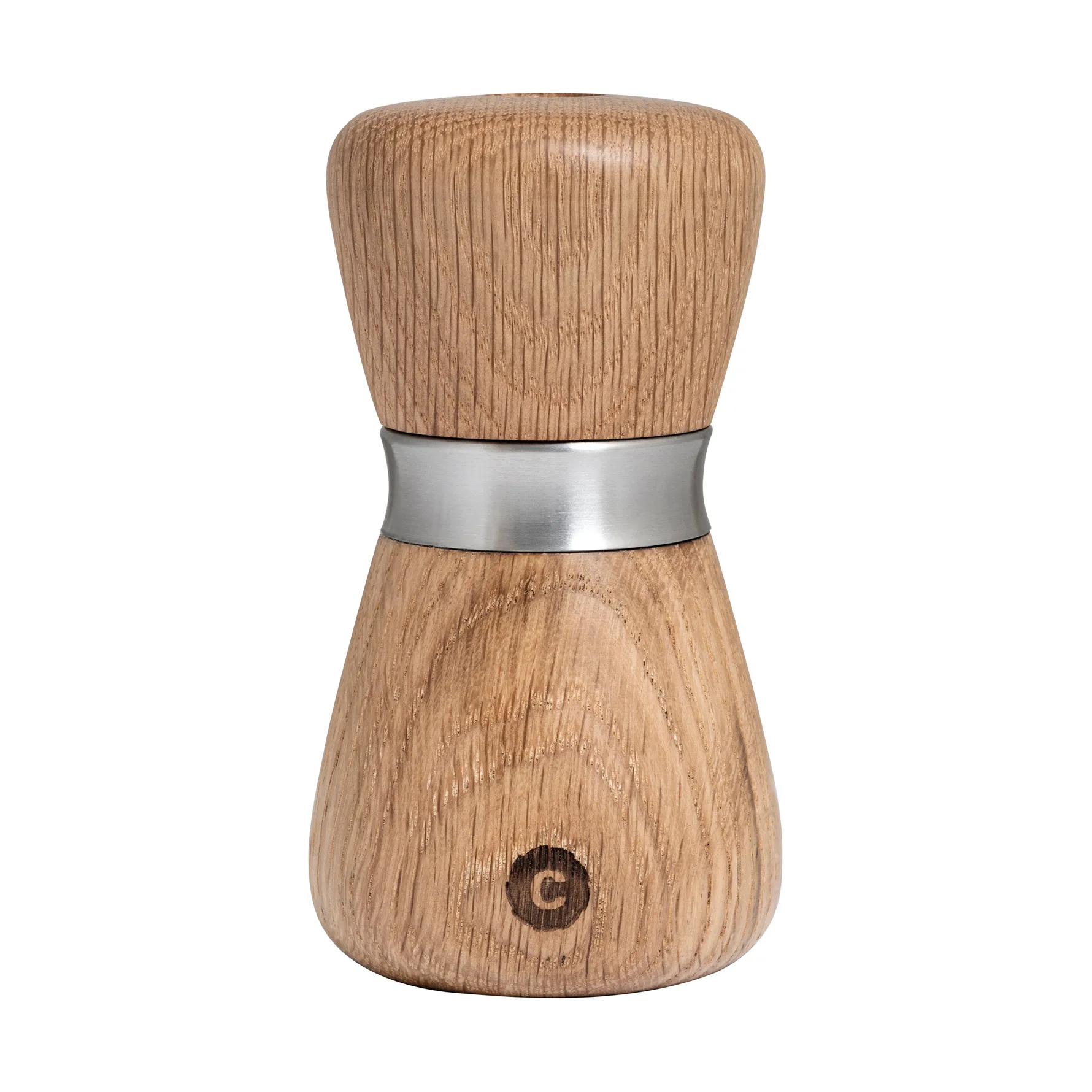 Kyoto spice grinder, Natural, FSC oak, 10 cm Crushgrind