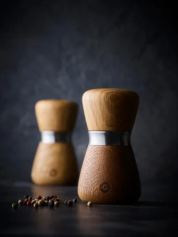 Kyoto spice grinder - Natural, FSC oak, 10 cm - Crushgrind