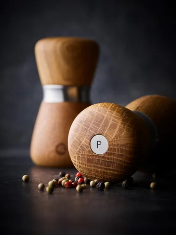 Kyoto spice grinder - Natural, FSC oak, 10 cm - Crushgrind