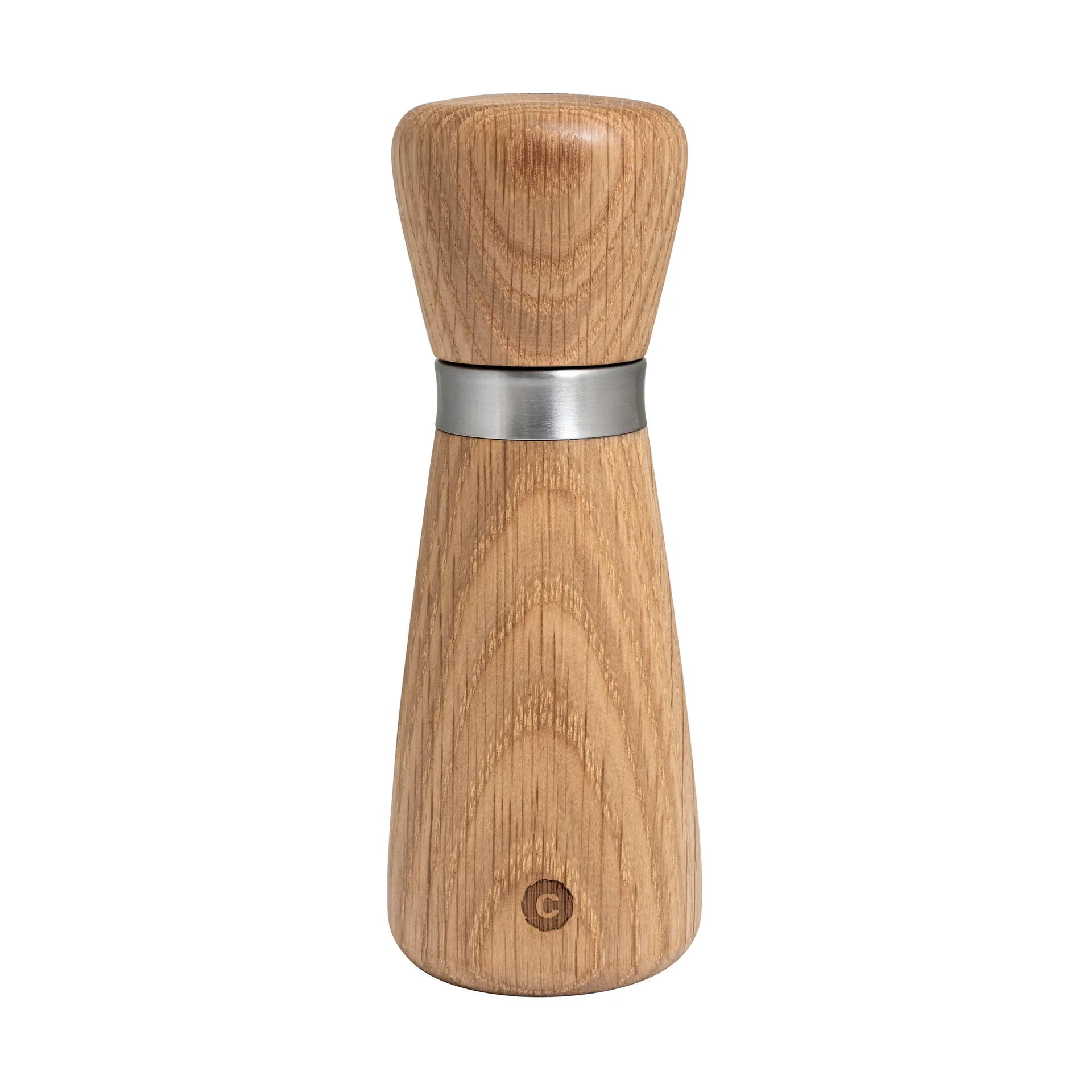 Kyoto spice grinder, Natural, FSC oak, 17 cm Crushgrind