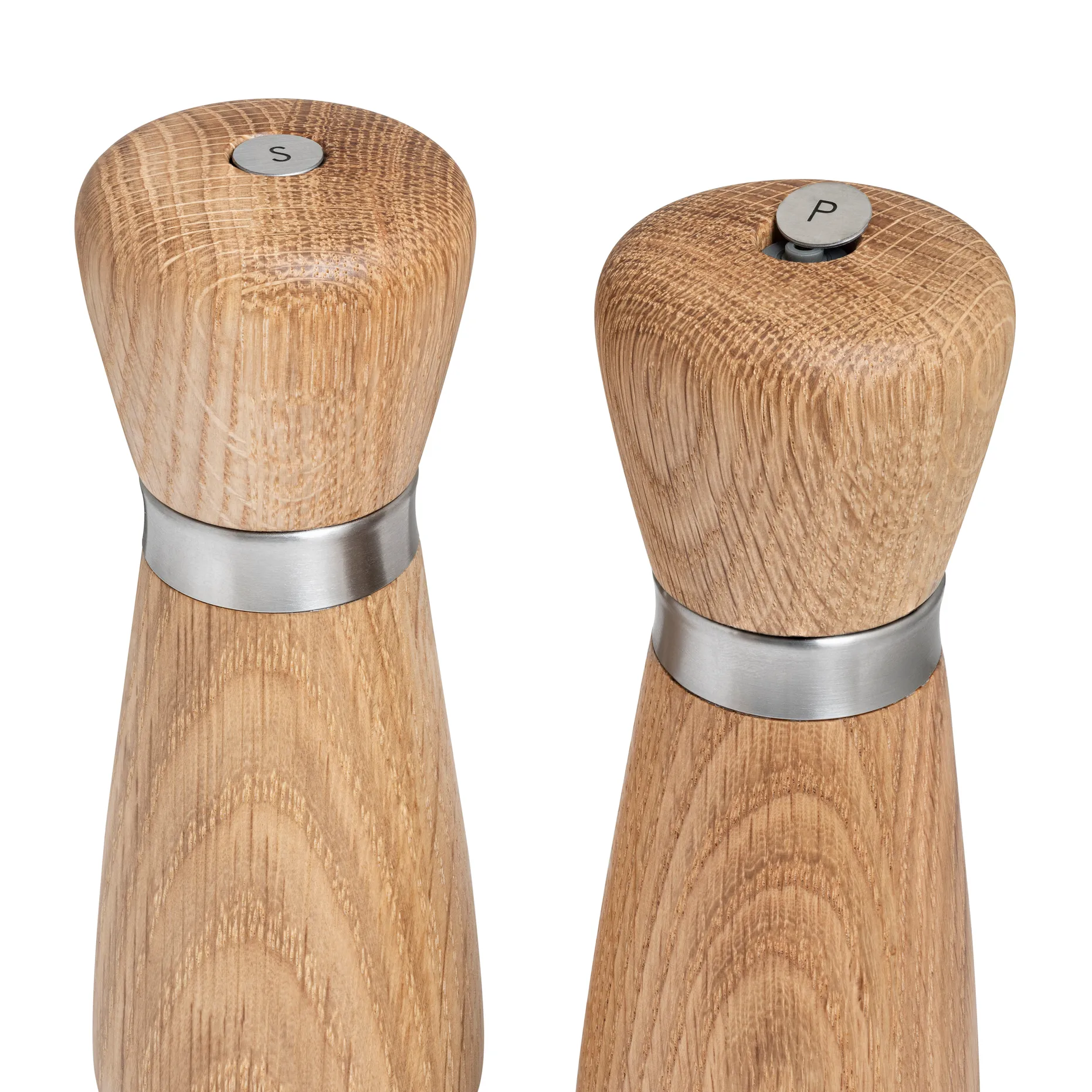 Kyoto spice grinder, Natural, FSC oak, 17 cm Crushgrind