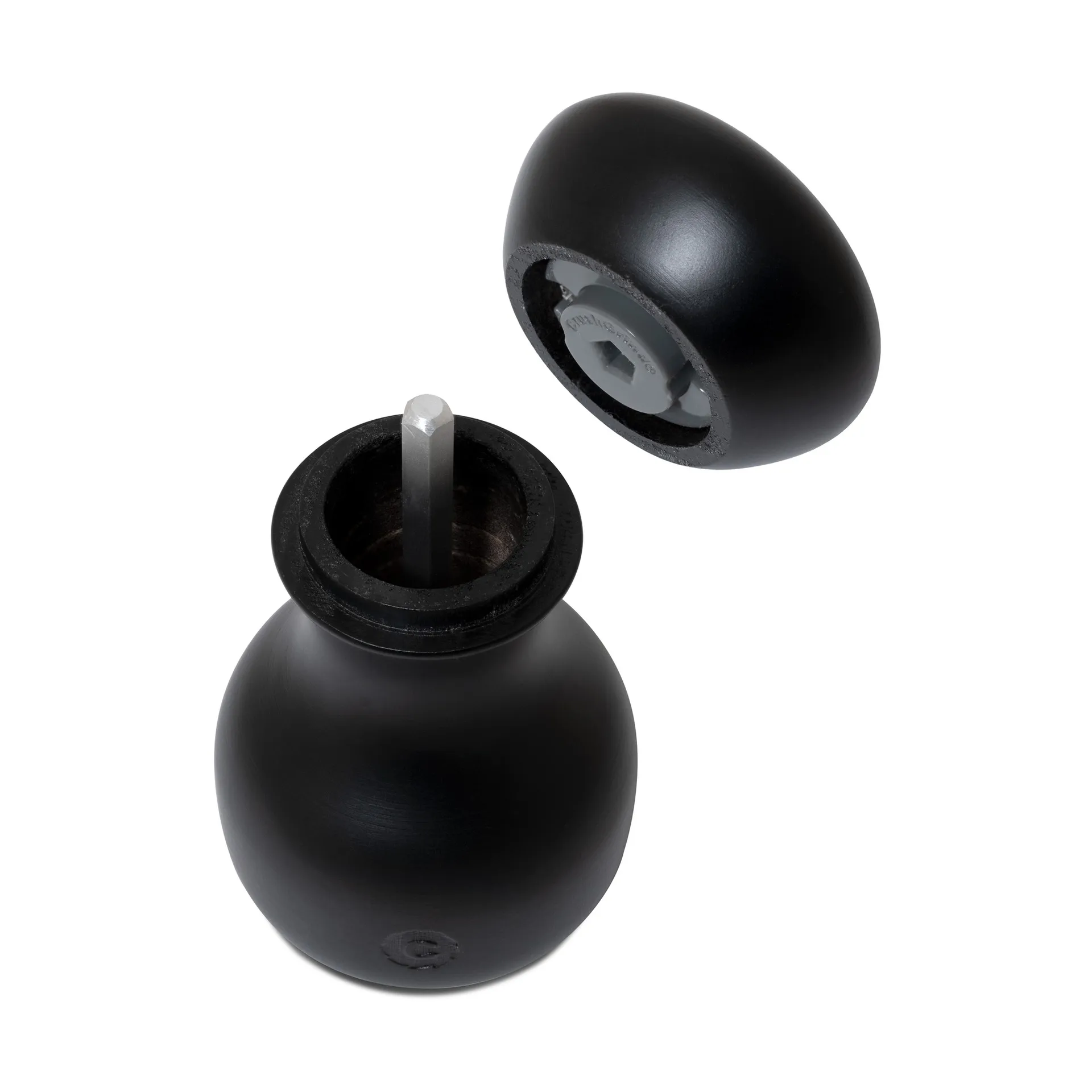 Lyon salt and pepper mill set, Black, 2-piece Crushgrind