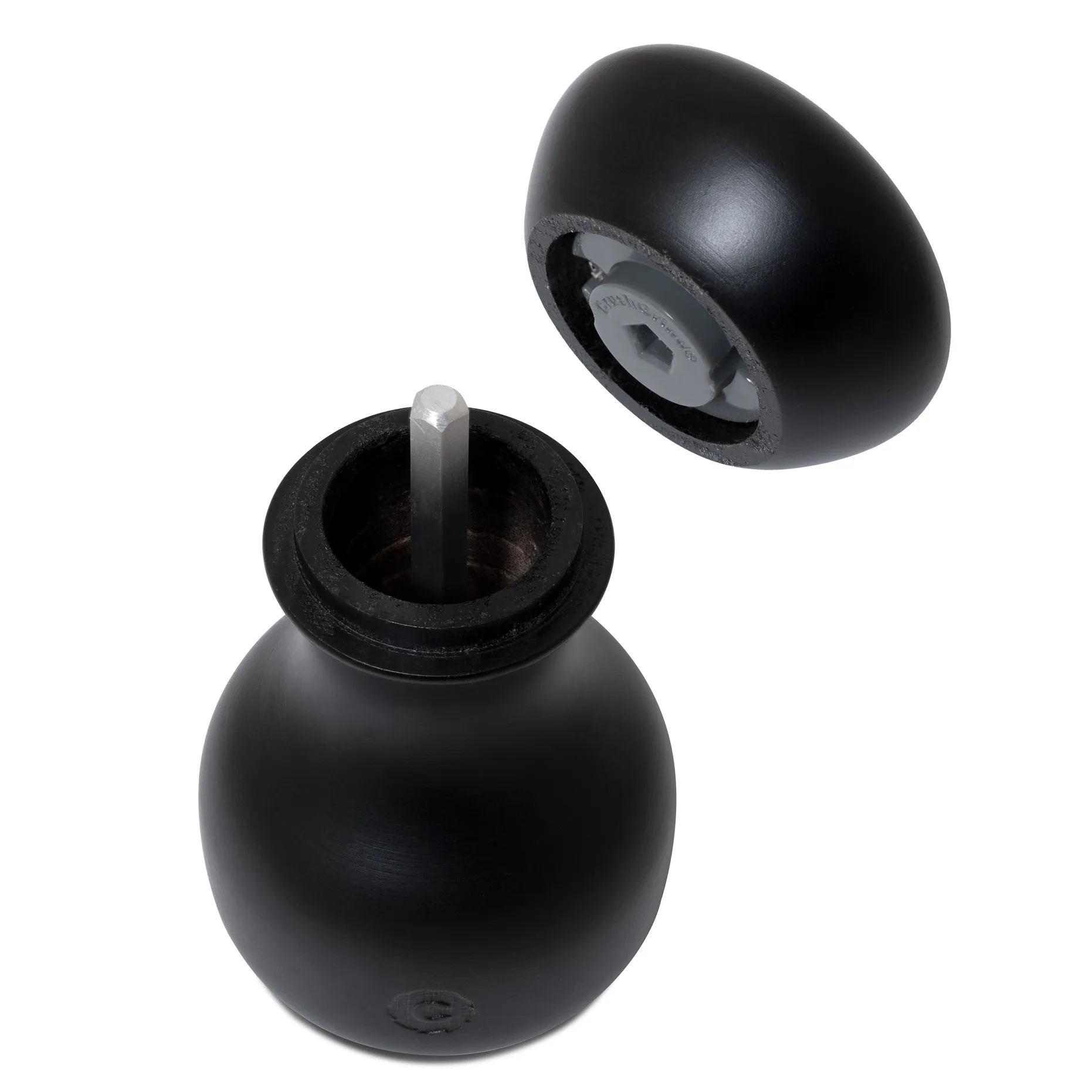 Lyon salt and pepper mill set, Black, 2-piece Crushgrind