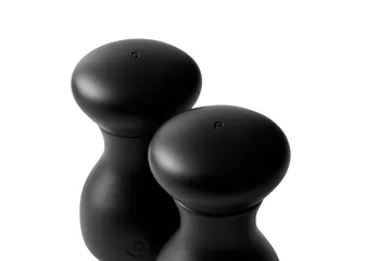 Lyon salt and pepper mill set - Black, 2-piece - Crushgrind