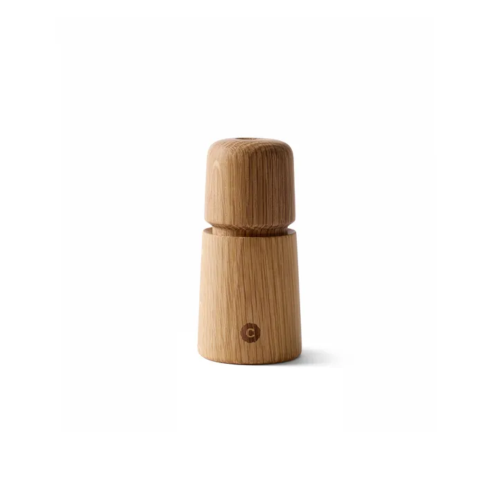 Stockholm spice mill - Natural, FSC oak, 11 cm - Crushgrind