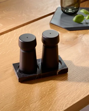 Tabletopper spice grinder stand - Black marble - Crushgrind