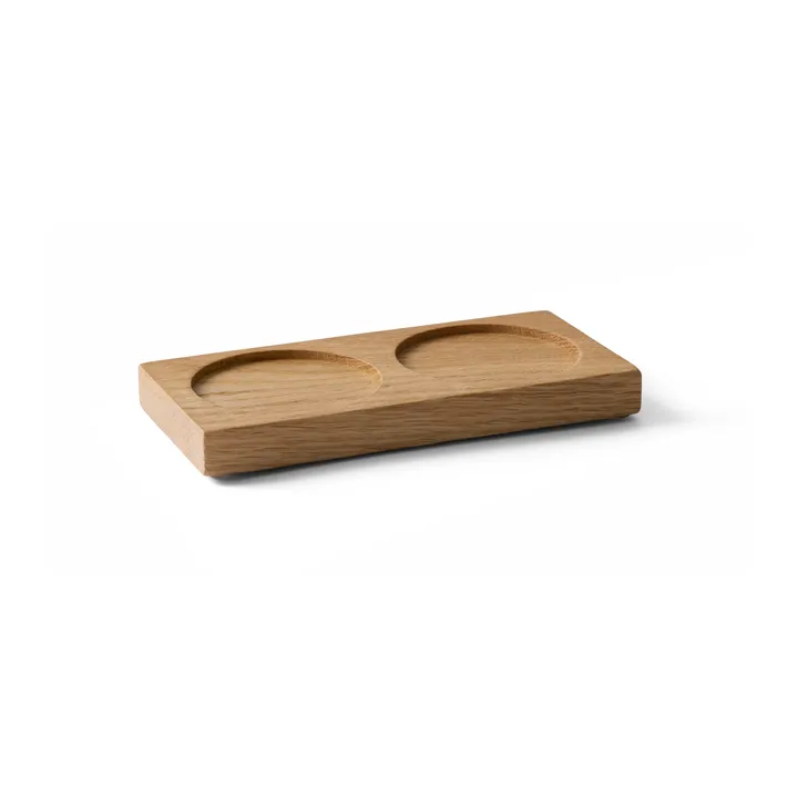 Tabletopper spice grinder stand - FSC oak - Crushgrind