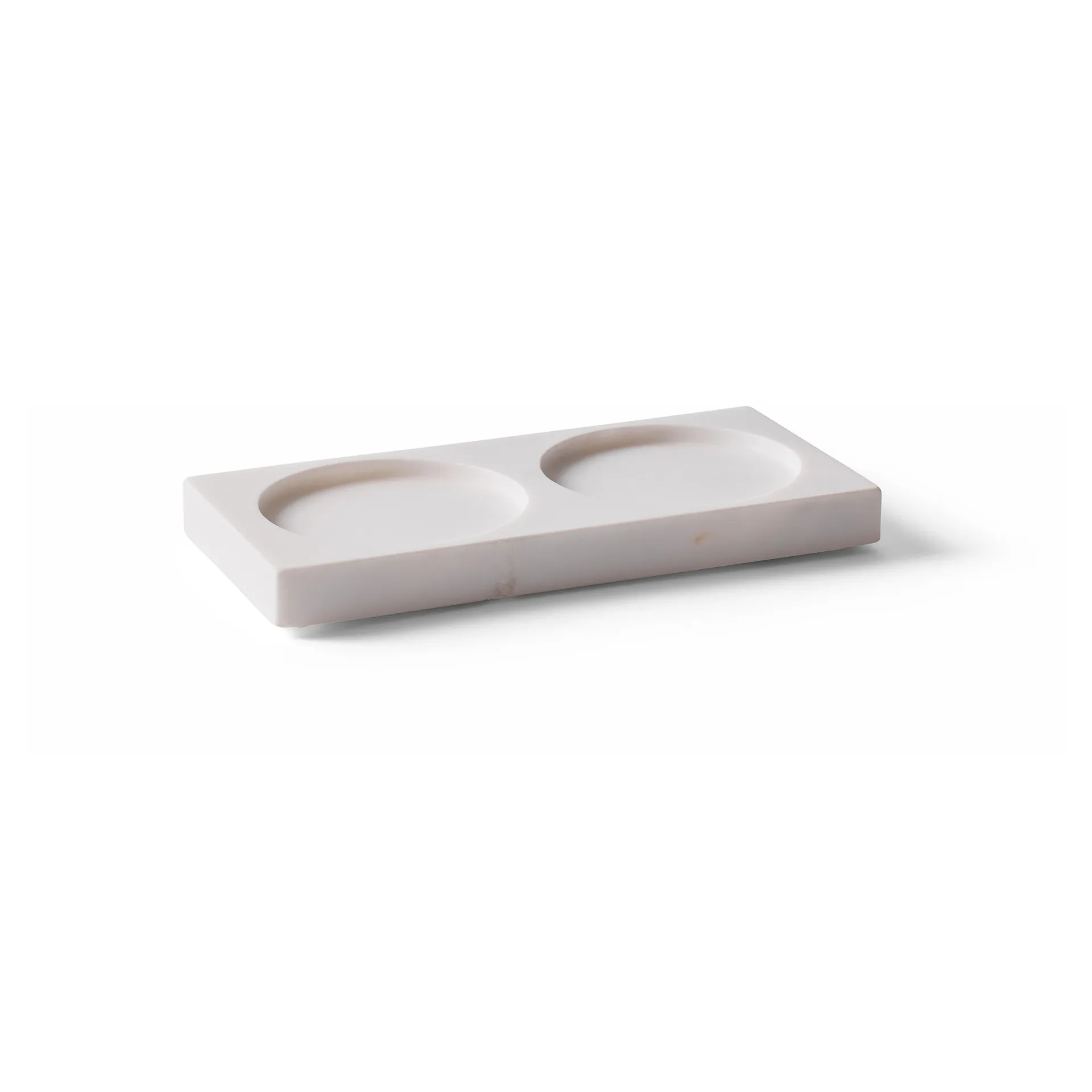 Tabletopper spice grinder stand, White marble Crushgrind