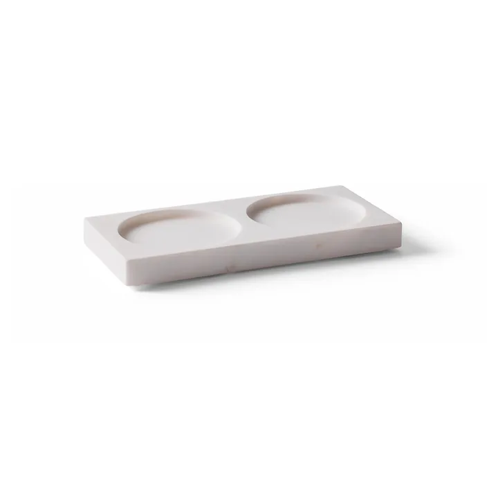 Tabletopper spice grinder stand - White marble - Crushgrind