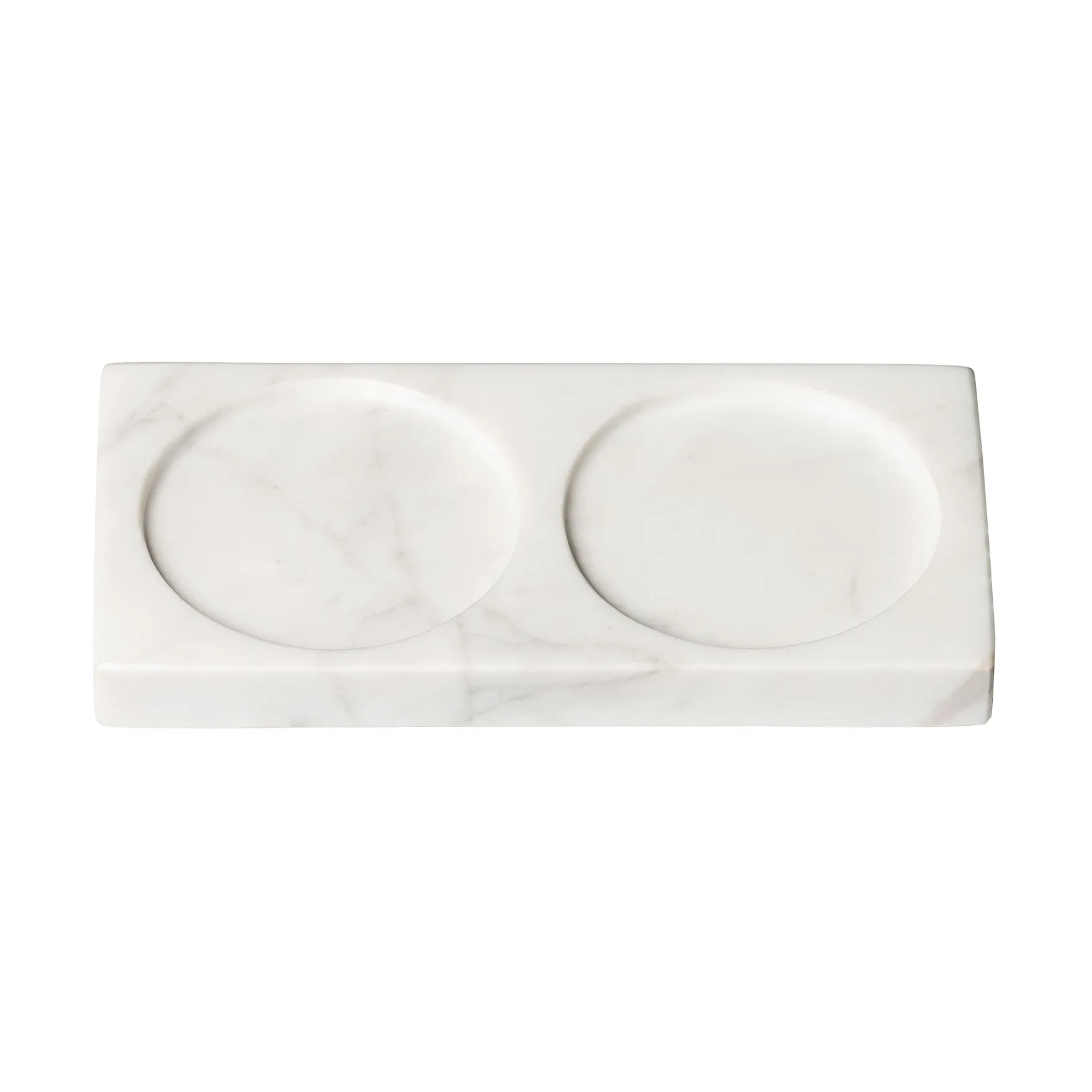 Tabletopper spice grinder stand, White marble Crushgrind