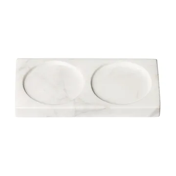 Tabletopper spice grinder stand - White marble - Crushgrind