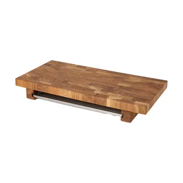 Culimat cutting board 50x25 cm - Oak-Stainless Steel Tray - Culimat