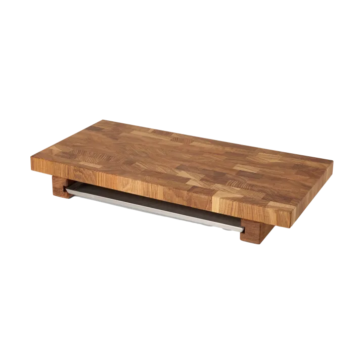 Culimat cutting board 50x25 cm - Oak-Stainless Steel Tray - Culimat