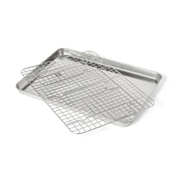 Culimat gastro container with cooling rack - Stainless steel, 40.5x30.5 cm - Culimat