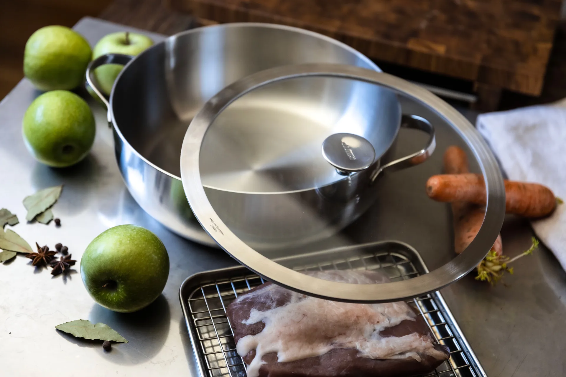 Culimat sauté pan, Stainless steel, Ø30 cm Culimat