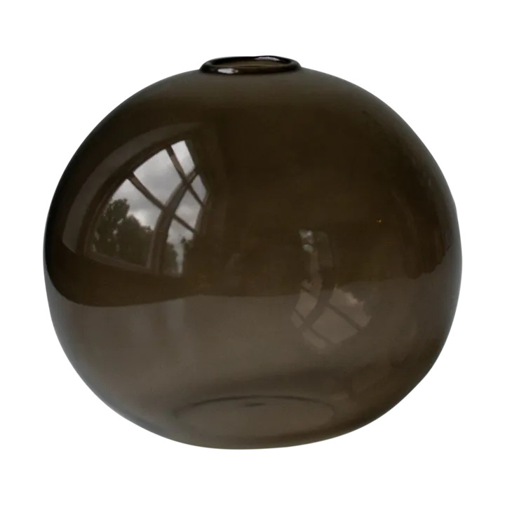 Ball vase Ø10 cm - Brown - DBKD
