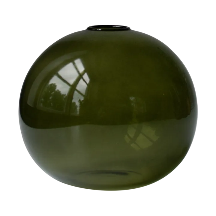 Ball vase Ø10 cm - Green - DBKD