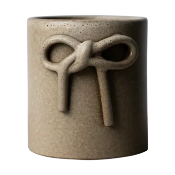 Bow pot Ø11 cm - Beige - DBKD
