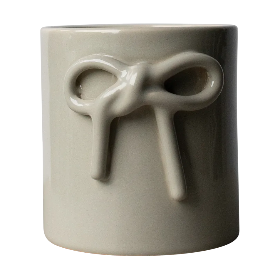 Bow pot Ø11 cm, Shiny mole DBKD