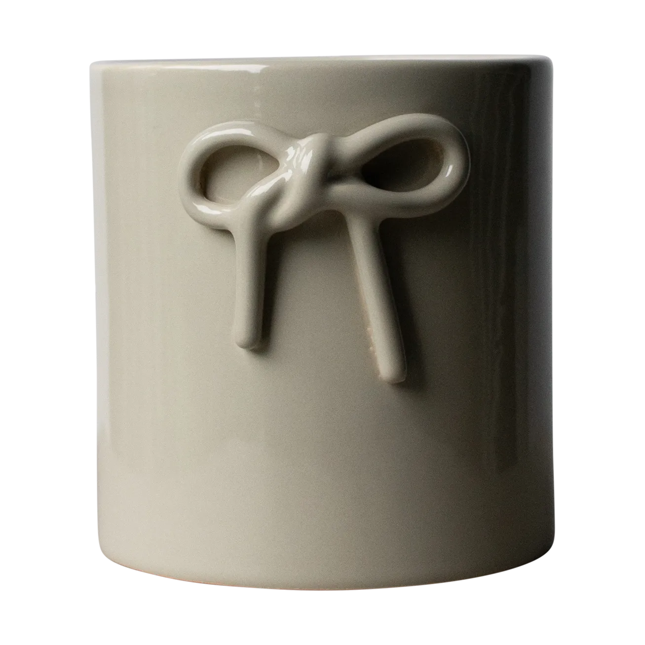 Bow pot Ø14 cm, Shiny mole DBKD