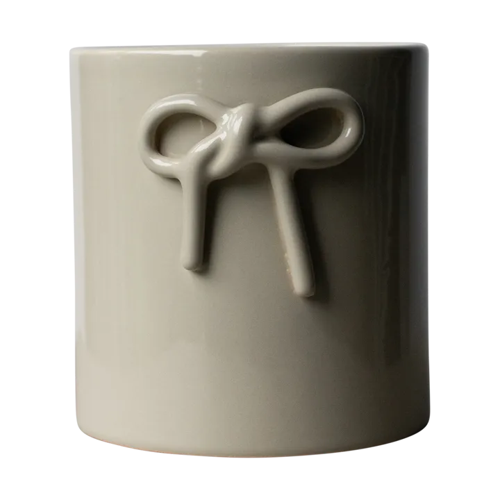 Bow pot Ø14 cm - Shiny mole - DBKD